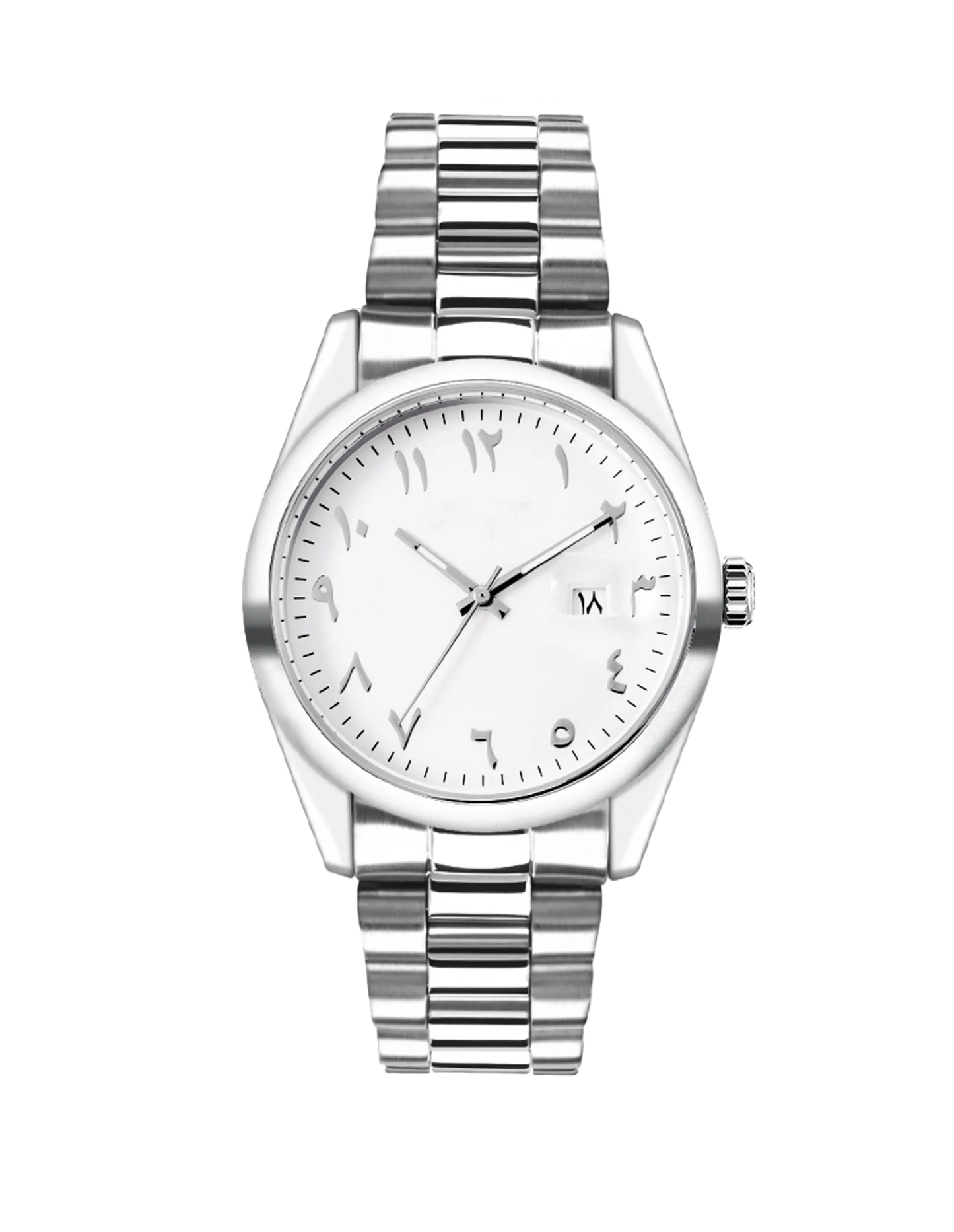 42mm Rolex Style 3 Hands with Date Alloy Watch A0095H-1