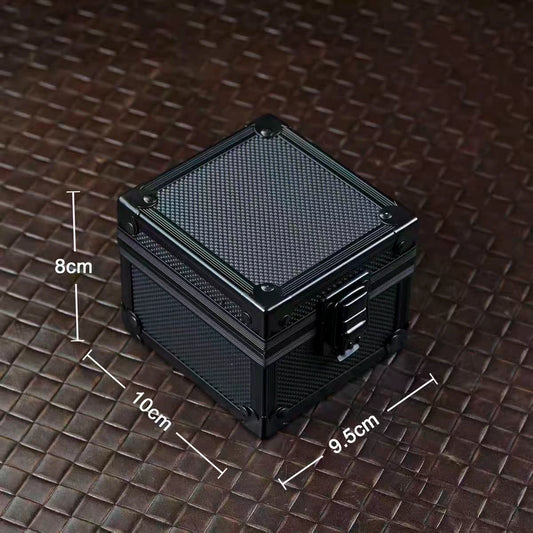 Luxury Single Watch Display Box – Aluminum Frame, Velvet Lining, Custom Logo Available