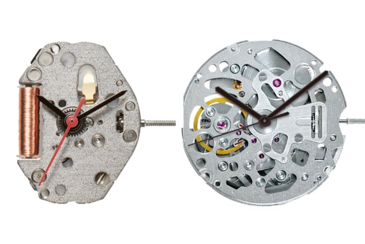 quartz vs automatic movement at keypower watch factory