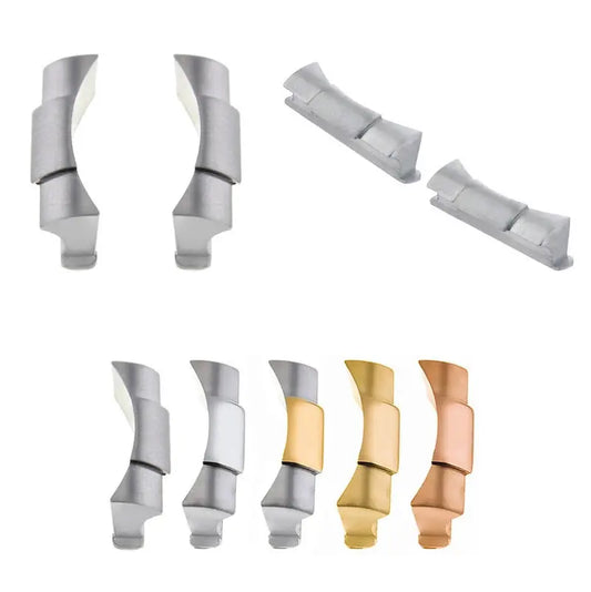 Stainless Steel 316L Submariner Bracelet Solid End-Link S6007