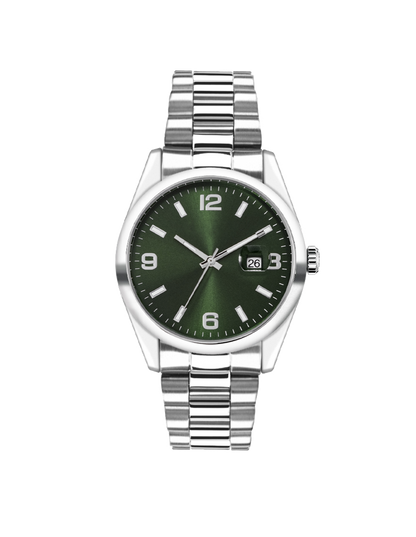 42mm Rolex Style 3 Hands with Date Alloy Watch