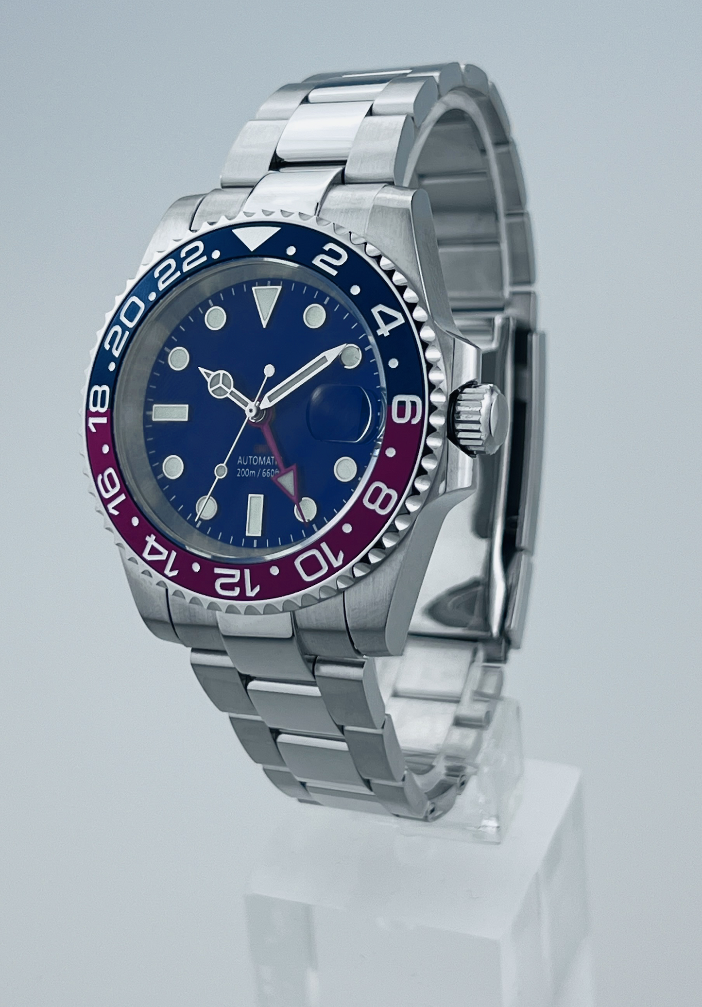 pepsi luxury nh34 gmt watch for man 