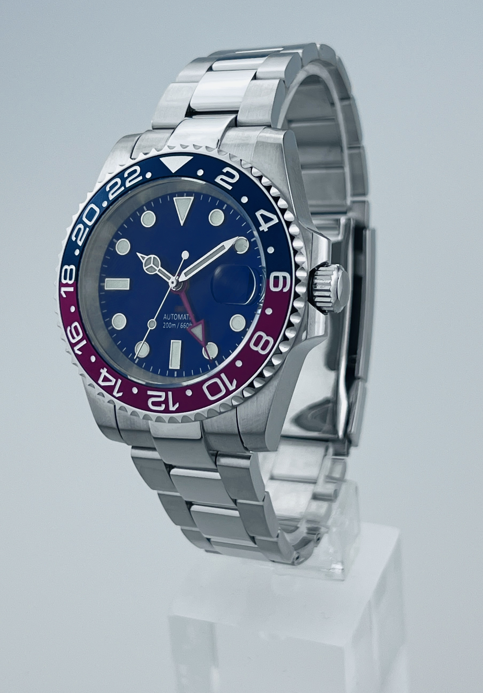 pepsi luxury nh34 gmt watch for man 