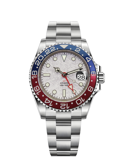 pepsi rolex gmt watch for man with japan automatic nh34 movement watch 